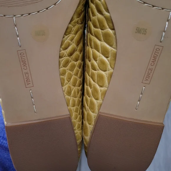 NEW Franco Sarto Croc Embossed Loafers - Picture 5 of 8